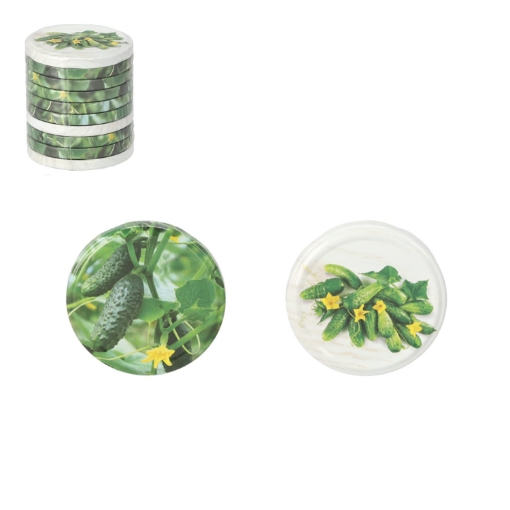 Chomik Kpl. 10 Кришок Fi 82 Огірки /083/, CAPL82KPL083 - Home Club