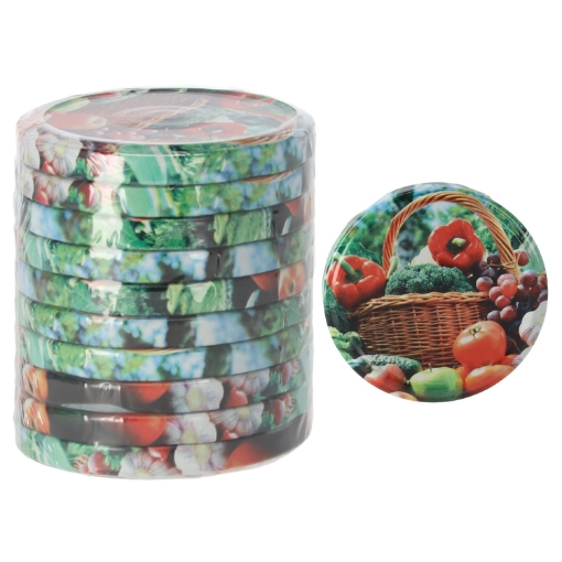 Chomik Kpl. 10 Кришок Fi 82 Кошик Для Овочів Klik /027/, CAPL82KPL027 - Home Club