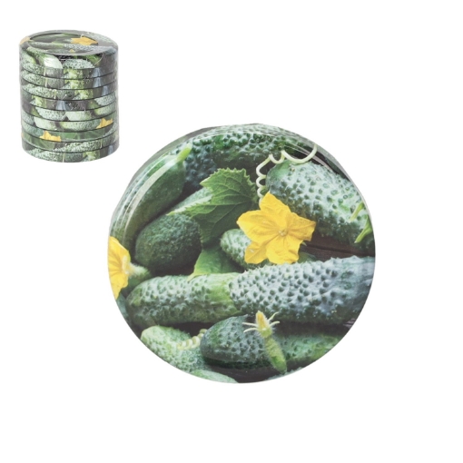 Chomik Kpl. 10 Крышек Fi 82 Огурец 1 Клик /032/, CAPL82KPL032 - Home Club