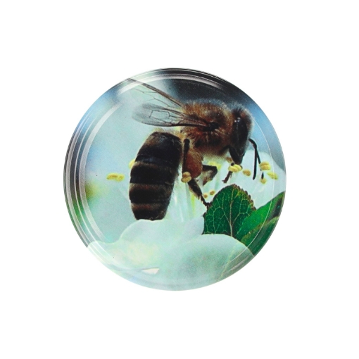 Chomik Kpl. 10 Крышка Fi 82 6Z Пчела На Цветку /002/, CAPL82KPL002 - Home Club