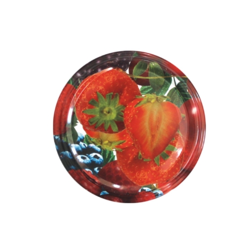 Chomik Kpl. 10 Кришок Fi 66 Полуниця З Чорникою /3646/ 6909/, CAPKPL66TRU - Home Club