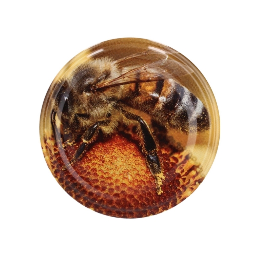 Chomik Kpl. 10 Крышки Fi 82 6Z Пчела /Мед-2/0909/, CAPKPL82P21 - Home Club