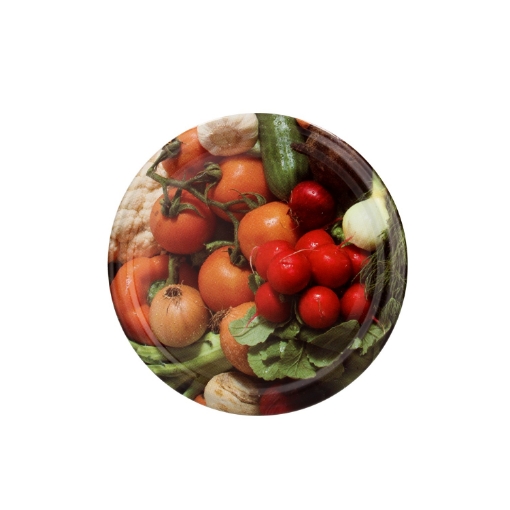 Chomik Kpl.10 Крышка Fi 66 Овощи Редька С Луком /6627/, CAPKPL66WAR2 - Home Club