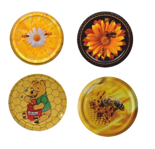 Chomik Kpl. 10 Крышки Fi 82 Пчела /1221/0763/, CAPKPL82PSM - Home Club