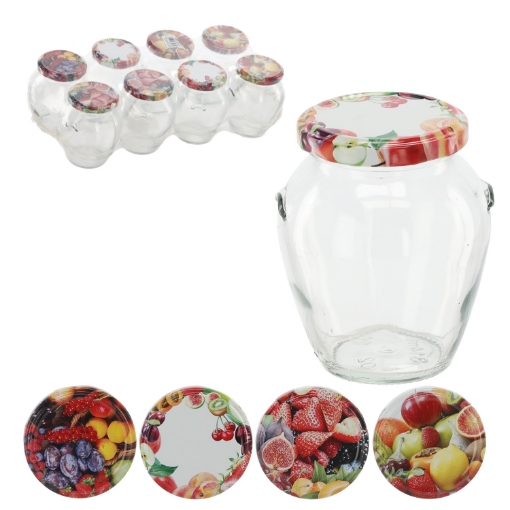 Chomik Банка 314 Мл Амфора + Крышка Fi 63,, WYG314/63-K - Home Club