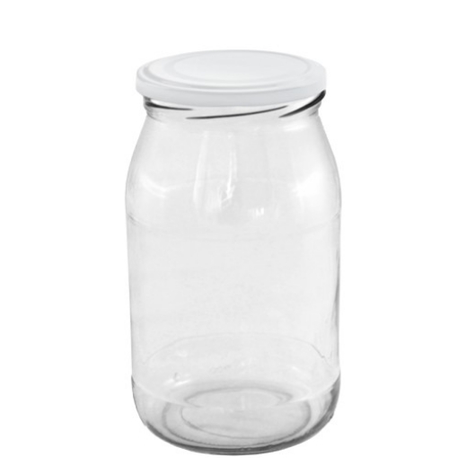 Chomik Банка 900 Мл + Крышка Fi 82 Эмаль, WYG900/82-B - Home Club
