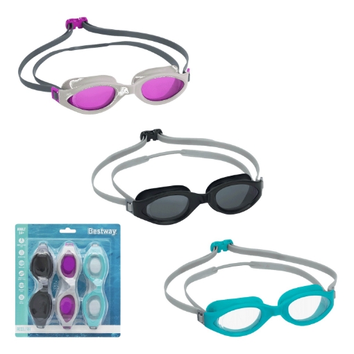 Chomik Кпл. 3 Окуляри Для Плавання, Різні Кольори, BES21095 - Home Club