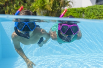 Chomik Маска с трубкой для дайвинга, BES24070 - Home Club