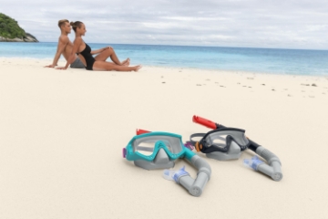 Chomik Маска с трубкой для дайвинга, BES24068 - Home Club