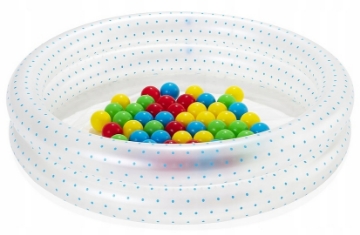 Chomik Надувной Садовый Бассейн / Мантовка 91 см x 20 см + Мячики 50 шт., BES51141 - Home Club