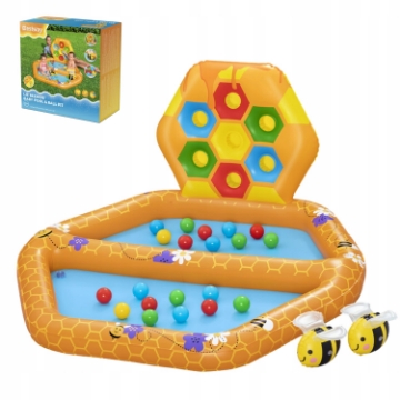 Chomik Надувная игровая площадка «Пчелки» 127 x 119 x 61 см, BES52639 - Home Club