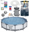 Chomik Басейн З Рамою 366 X 76 См (Басейн, Фільтруюча Помпа), BES56416 - Home Club