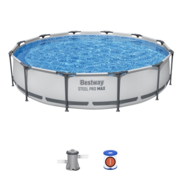Chomik Басейн С Рамкой 366 X 76 См (Басейн, Фильтровый Насос), BES56416 - Home Club