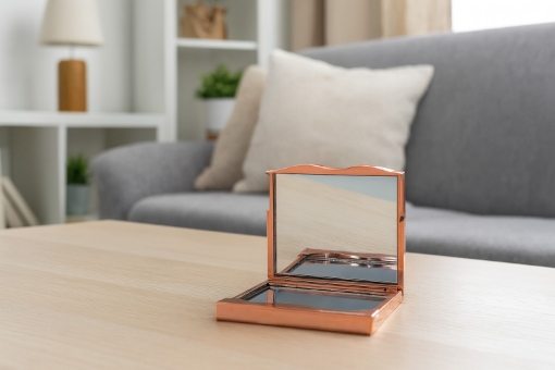 Chomik Складная косметическая зеркальце 7X6,5 см, AMS2163 - Home Club