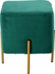 Chomik Квадратна Пуфка На Ніжках 35 x 35 x 40 См Темно-Зелена, PHO3895 - Home Club, зображення 4