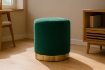 Chomik Кругла Пуфка 35 x 40 См Темно-Зелена, PHO3932 - Home Club, зображення 3