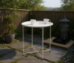 Chomik Круглый кофейный столик 47 x 47 x 50,5 см, белый, LOF1074 - Home Club, изображение 13