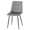 Chomik Современное Велюровое Стуле Серебряного Цвета, FAT2937 - Home Club, изображение 7