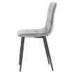 Chomik Современное Велюровое Стуле Серебряного Цвета, FAT2937 - Home Club, изображение 8