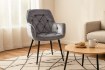 BackHome Living Велюровое Кресло Серебряного Цвета, FAT2975 - Home Club, изображение 2