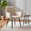 Chomik Беже Велюрове Крісло, FAT6567 - Home Club, зображення 4