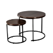 Chomik Двухсекционный круглый столик для кофе, FAT1473 - Home Club, изображение 2