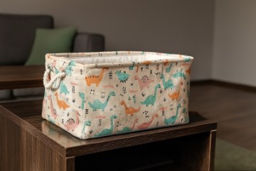 Chomik Прямокутний Організатор 30 x 40 x 21 См Динозаври Розмір L, NIZ4755 - Home Club