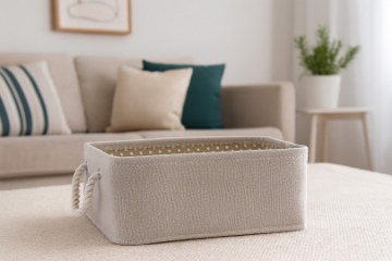 Chomik Прямокутний Організатор 30 x 40 x 18 См Бежевий Розмір L, NIZ4786 - Home Club