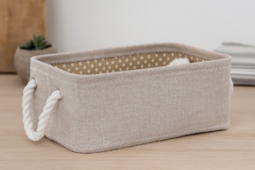 Chomik Прямокутний Організатор 22 x 32 x 14 См Бежевий Розмір S, NIZ4762 - Home Club