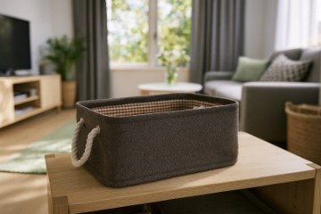 Chomik Прямоугольный органайзер 22 x 32 x 14 см, коричневый, размер S, NIZ4793 - Home Club