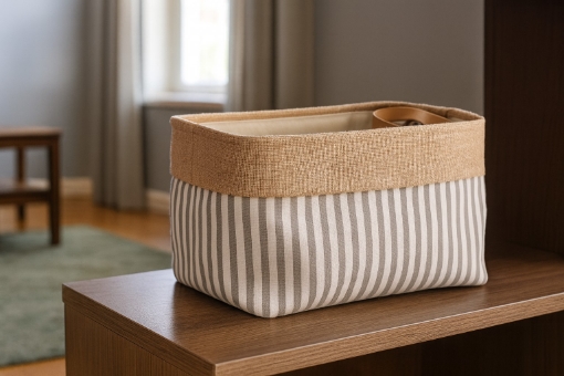 Chomik Прямоугольный органайзер 25 x 35 x 22 см, полоски, размер M, NIZ4830 - Home Club