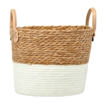 Chomik Плетеная корзина 26 x 23 x 22/27 см из морской травы, LIS9326 - Home Club