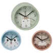 Chomik Будильник настольный овальный 13 x 13 x 4,4 см, набор из 3 дизайнов, ZEG4641 - Home Club