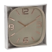 Chomik Настенные часы квадратные 30,3 x 30,3 x 5,7 см, бежевые/голубые, ZEG5531 - Home Club, изображение 7