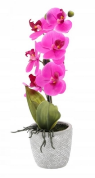 Chomik Искусственный цветок - розовый орхидея 35 см, HID4788 - Home Club
