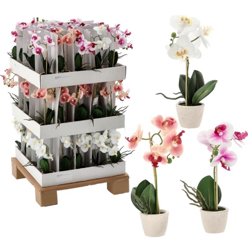 Chomik Штучна Квітка - Орхеа Мікс 3 Кольорів 30 См, HID4849 - Home Club