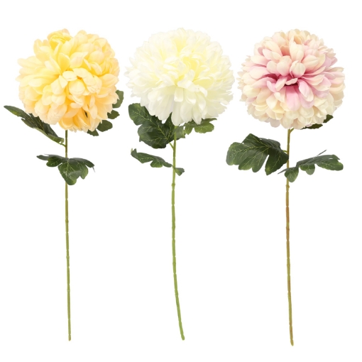 Chomik Искусственная ветка - большая хризантема 72 см, разноцветная, HID4052 - Home Club