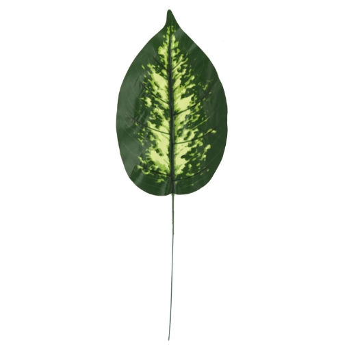 Chomik Кпл. 12 Штучних Гілок - Лист Діффенбахії 47,5 x 27 x 17 См, HID1869 - Home Club