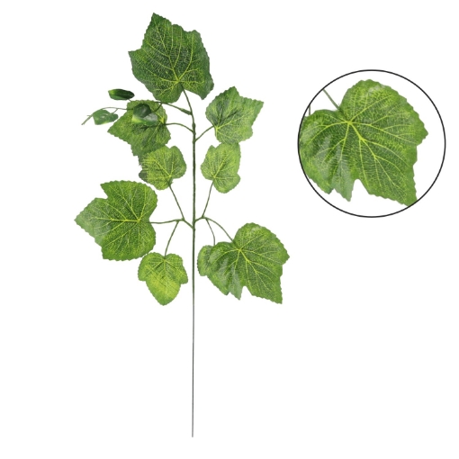 Chomik Искусственная ветка - лист винограда 58 x 34 см, HID1906 - Home Club