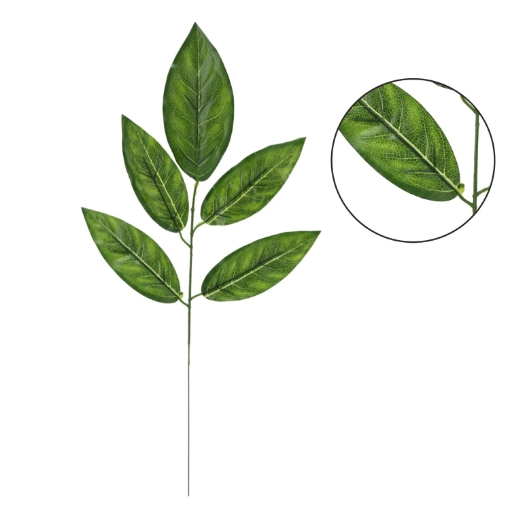 Chomik Искусственная ветка - лист манго 59 x 25 см, HID1944 - Home Club