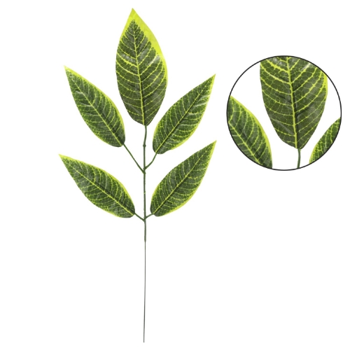 Chomik Искусственная ветка - лист манго 57 x 24 см, HID1951 - Home Club