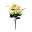 Chomik Штучна Гілка - Букет Хризантем 50 x 25 x 25 См, Комбіновані Кольори, HID3109 - Home Club, зображення 4
