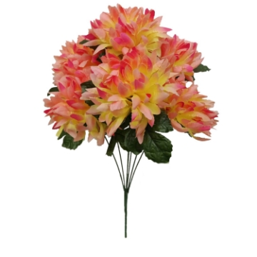 Chomik Искусственная ветка - букет хризантем 49 x 25 x 25 см, разноцветный, HID3130 - Home Club