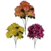 Chomik Искусственная ветка - букет хризантем 49 x 25 x 25 см, разноцветный, HID3130 - Home Club, изображение 3