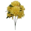 Chomik Искусственная ветка - букет хризантем 49 x 25 x 25 см, разноцветный, HID3130 - Home Club, изображение 4