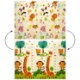 BackHome Living Двусторонняя образовательная коврик 150x200x1 см, складная, с изображением животных и цифр + сумка, KID4329 - Home Club