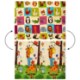 BackHome Living Двусторонняя образовательная коврик 150x200x1 см, складная, с изображением животных + сумка, KID4336 - Home Club