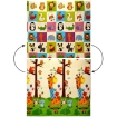 Chomik Двусторонняя образовательная коврик 180x200x1 см, складная, с изображением животных + сумка, KID4374 - Home Club