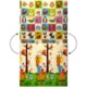 BackHome Living Двостороння Освітня Килимка 180x200x1 См Складна Твари + Сумка, KID4374 - Home Club