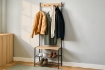 Chomik Стоячий Вешалка С 3 Полочками 60 x 40 x 175 См, LOF1173 - Home Club, изображение 5
